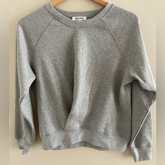 Good American Gray Knot A Quitter Sweatshirt - Picture 3 of 8